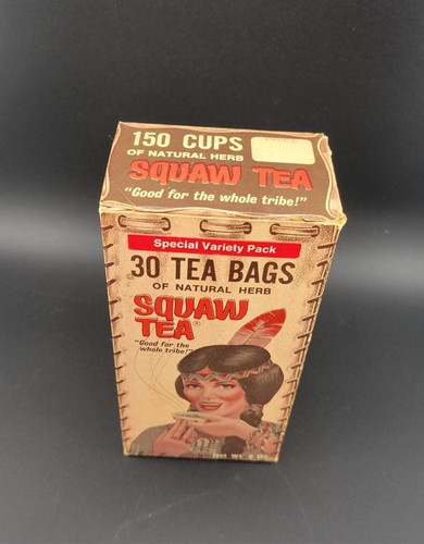 Vintage Teebeutel Karton Box Paket Retro Küchenverpackung Teebeutel - Bild 3 von 9