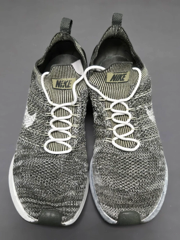 Nike Air Zoom Talla 10.5 Mariah Flyknit Corredor Sequoya Natural Verde Oliva Zapatos Foto 3 de 4