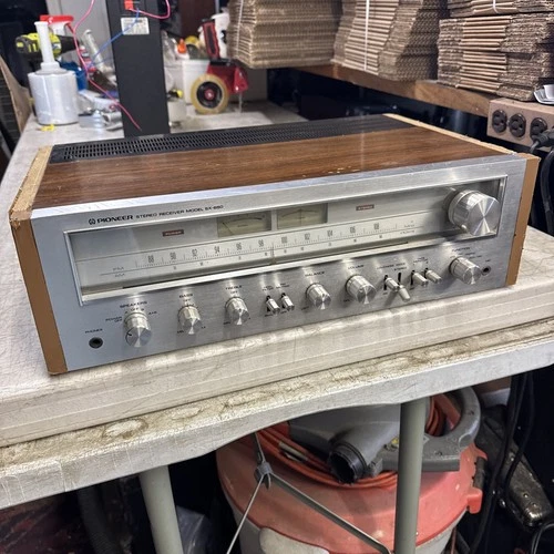 Vintage PIONEER SX 650 AM/FM STEREO RECEIVER, working good