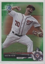2017 Bowman Chrome Prospects Retail Green Refractor 87/99 Austin Voth #BCP60 sh7