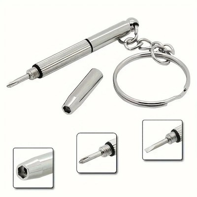 Mini 3-in-1 Glasses Screwdriver Set Spectacle Watch Sunglass Repair Kit