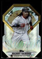 2022 Topps Update Diamond Greats Die-Cuts Manny Ramirez Boston Red Sox #DGDC-55