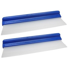 2 Pack Car Squeegee 12 Inches, Flexible Car Water Scraper Automotive Wiper, S...
