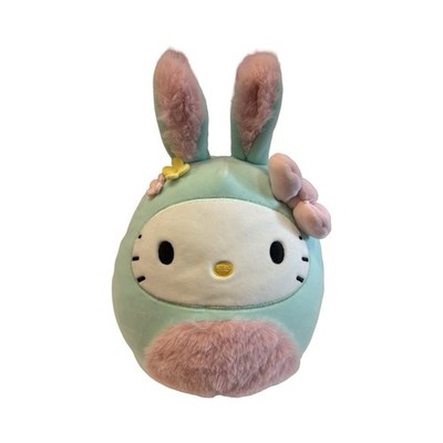 Squishmallows 8'' Sanrio Easter Hello Kitty in Bunny Suit Little Plush