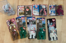 Ty Beanie Baby Collection with original package and tags attached-9 Total-NEW