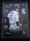2025 Topps Black and White Shohei Ohtani Los Angeles Dodgers