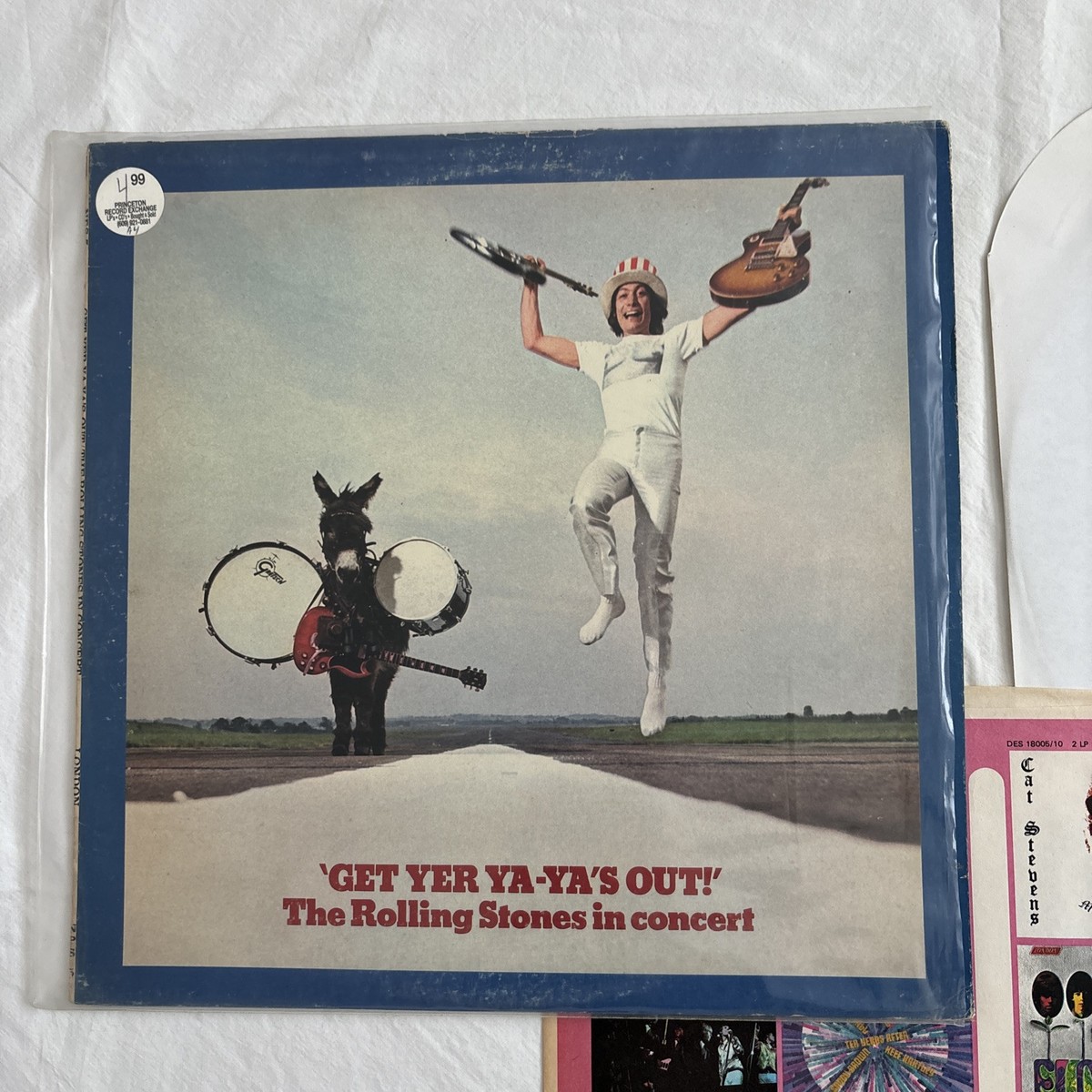 THE ROLLING STONES GET YER YA-YA'S OUT LP ABKCO 1969 TOUR