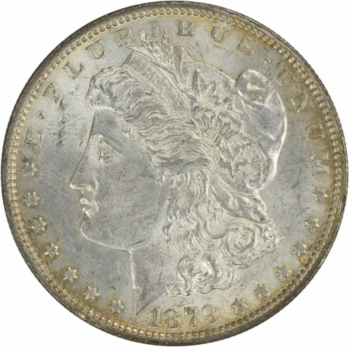 1879-O Morgan Silver Dollar AU Slider Uncertified #155