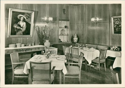 Ansichtskarte (a032) Baden-Württemberg Karlsruhe Ettlingen Hotel Erbprinz -III