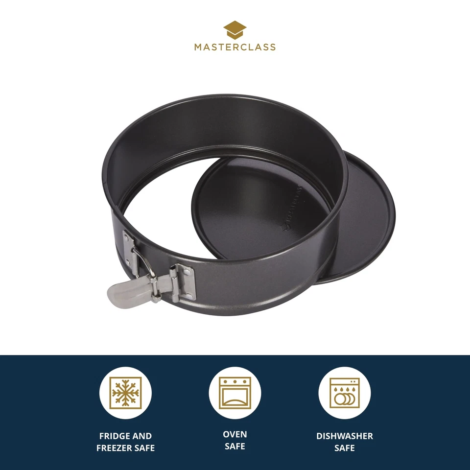 MasterClass 18 cm Springform mit losem Boden und PTFE- PFOA- und BPA-freiem A... - Bild 3 von 4