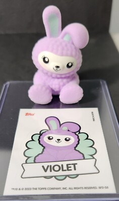 VIOLET #8 2023 Topps I LOVE BUNNIES SWEET SPRING EDITION