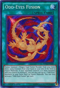 Odd-Eyes Fusion - MP16-EN149 - Secret Rare - 1st Edition x3 - Near Mint