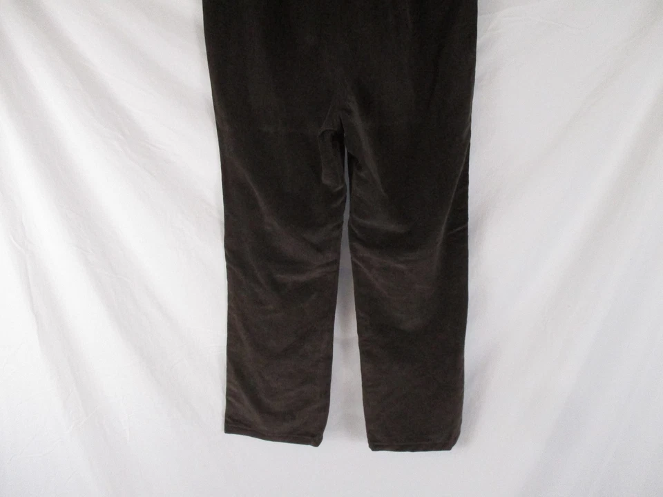 Pantalones de pana marrón para mujer ESCADA cintura alta talla 42 informales DD376 Foto 4 de 4