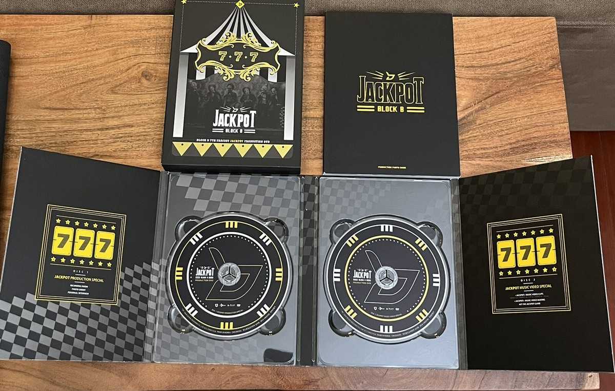 Block B Jackpot Production (DVD) 2-Disc Set K Pop Block B Jackpot Production (DVD) 2-Disc Set K Pop