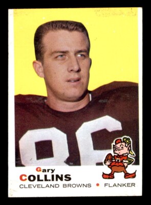 1969 Topps Football #234 Gary Collins VG/EX *e1