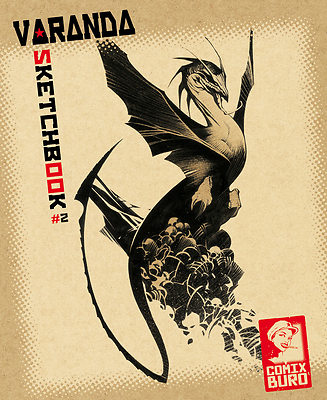 VARANDA SKETCHBOOK #2 (Legende der Drachenritter) signed + lim 900 Ex COMIX BURO