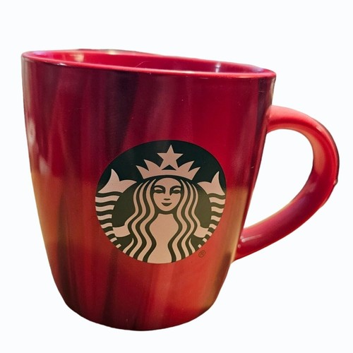 Starbucks Red Mug With Green Mermaid Logo 2022 - Picture 8 of 8