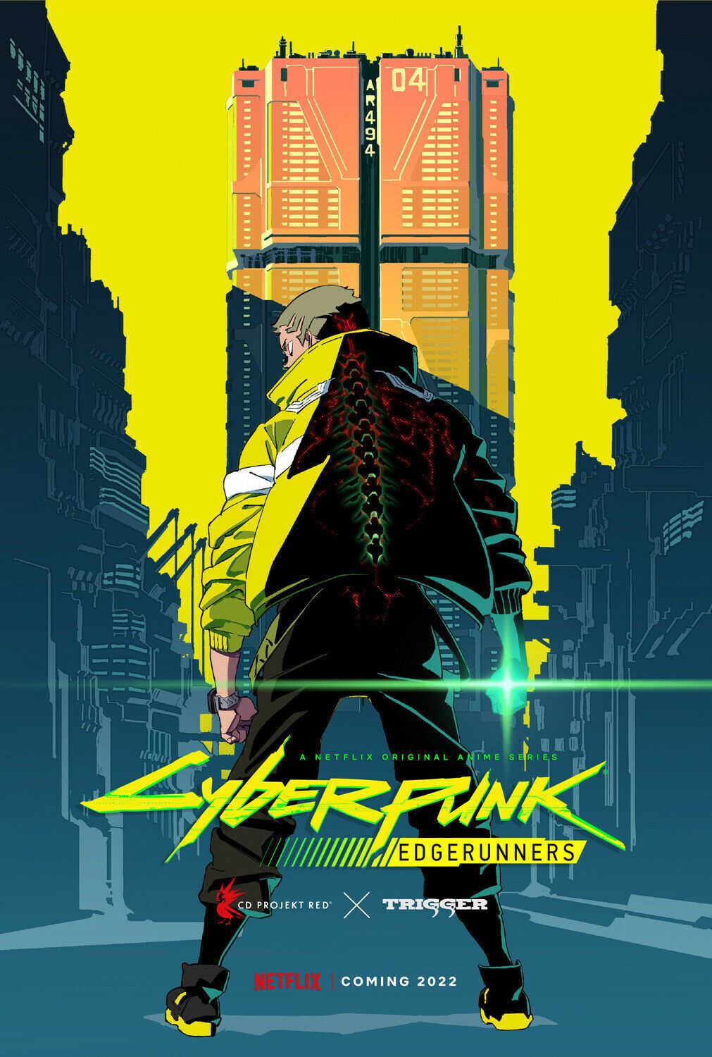 Novo poster de Cyberpunk: Edgerunners