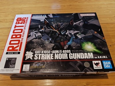 Robot Spirits GAT-X105E+AQM/E-X09S Strike Noir Gundam A.N.I.M.E. Gundam SEED New