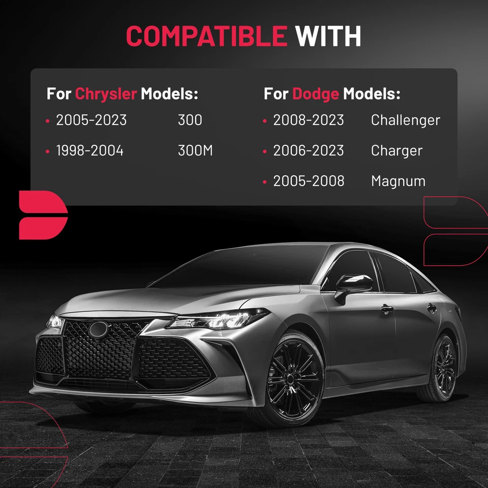 1.5" 5x115 Hubcentric Wheel Spacers 14x1.5 For Dodge Charger Magnum Challenger — 第 3/4 张图片