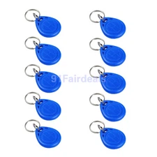 Electric Lock RFID Door Access Control Controller System Kit + 10 Key Fobs