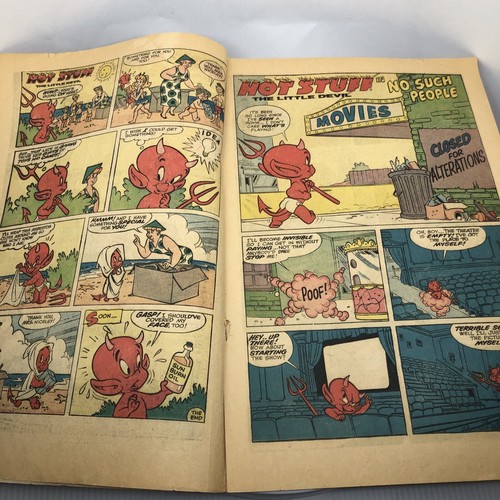 HOT STUFF SIZZLERS #21 HARVEY GIANT SIZE SILVER AGE COUSIN GLOWY Rocky Bullwinkl - Picture 6 of 24