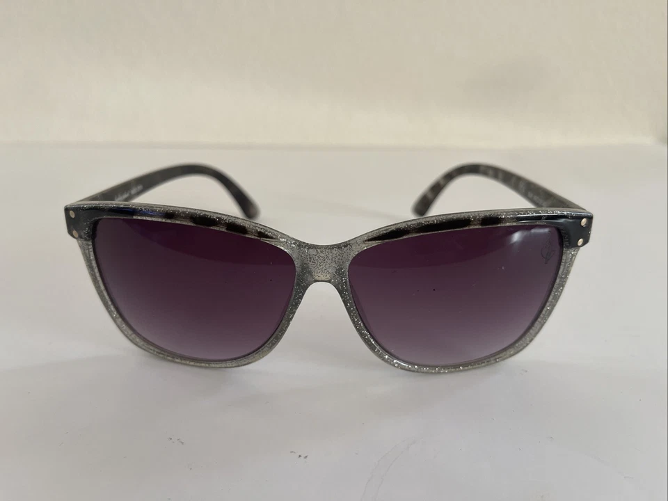 Óculos de sol Baby Phat oversized Mod 2078 lentes roxas bagas - Imagem 2 de 4