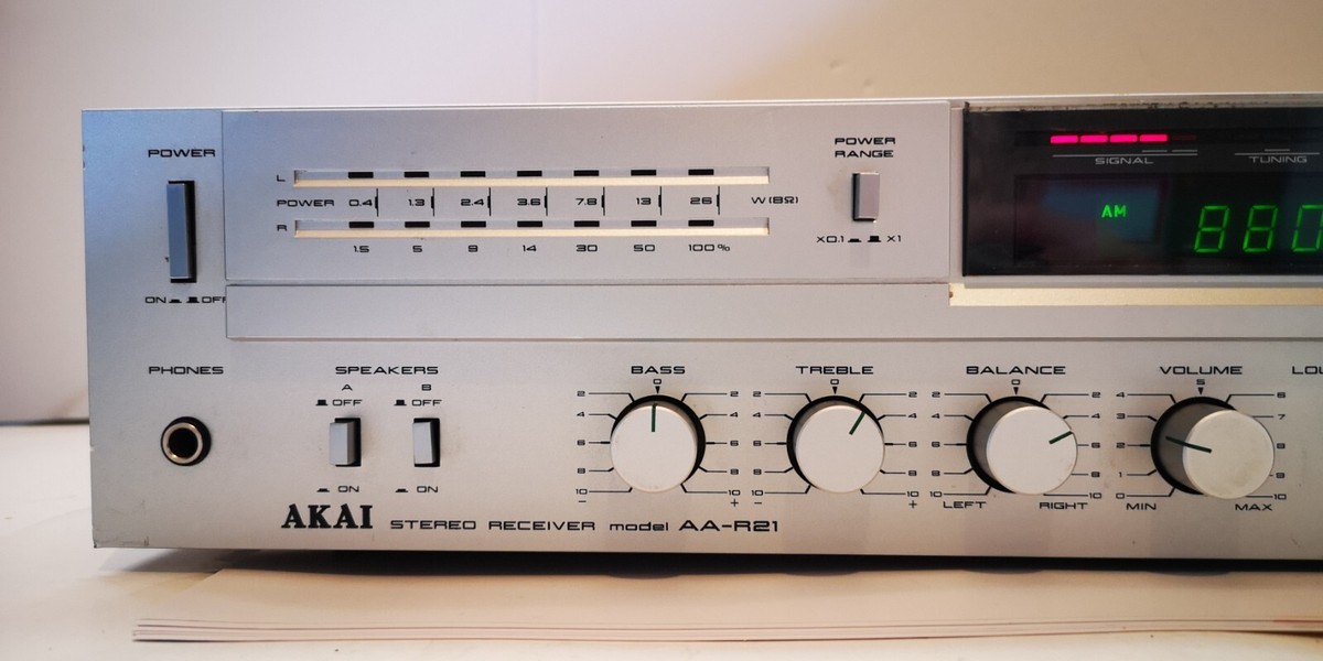 AKAI Stereo Receiver AA-R21 | eBay