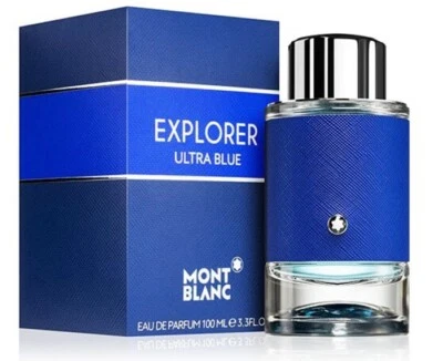 MONTBLANC Mont Blanc Explorer Ultra Blue Eau de Parfum 100ml EDP Spray New Him Sealed
