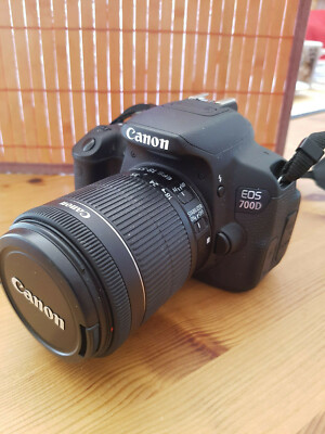 Canon EOS 700D mit Canon EFS 18-55 Objektiv