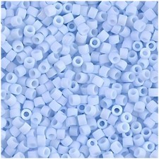 Miyuki Delica Seed Beads Size 11/0Matte Opaque Sky Blue 7GM DB1517