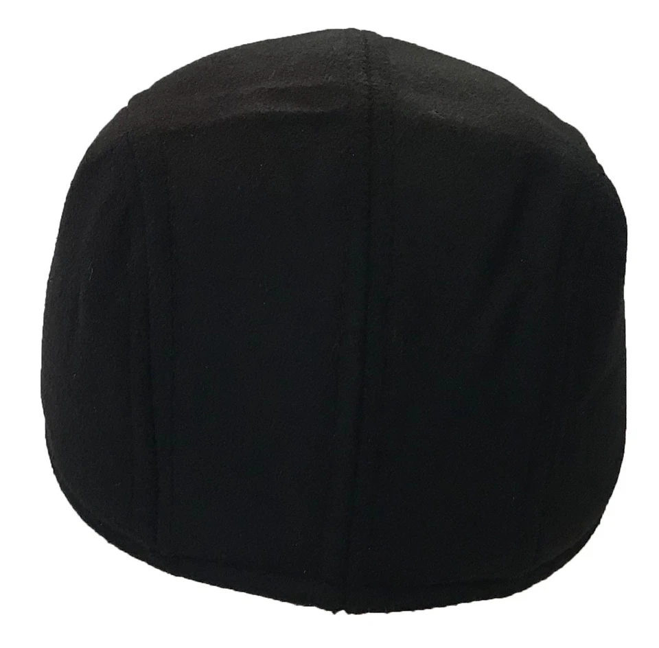 Kids IVY Solid Newsboy Duckbill Cabbie Children Boy Girl Black Warm Cap Hat - Image 3 of 4