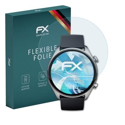atFoliX 3x Folie für Amazfit GTR 4 Limited Edition Schutzfolie klar&flexibel