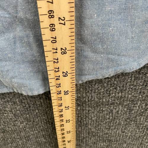 Vintage Eddie Bauer Shirt Mens L Blue Button Up Long Sleeves Ranch Barn Outdoor - Picture 10 of 10