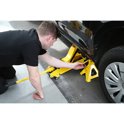 STANLEY STMT81255-1 COPPIA SUPPORTI 2 CAVALLETTI AUTO REGOLABILI 2TON ACCIAIO - Immagine 2 di 3