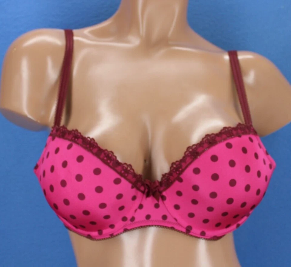 Sujetador Balconette B. tent'd 953191 Parisienne Forrado con Aros Talla 34C #E2548 Foto 2 de 4