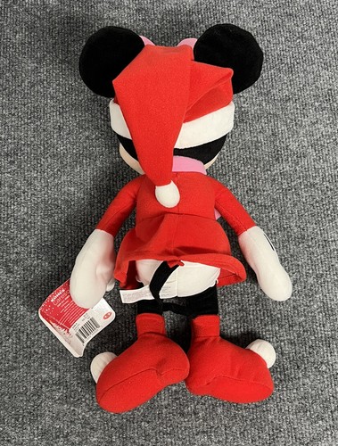 Disney Minnie Mouse Christmas Plush Stuffed Animal Kohls Care 13" - Picture 2 of 3