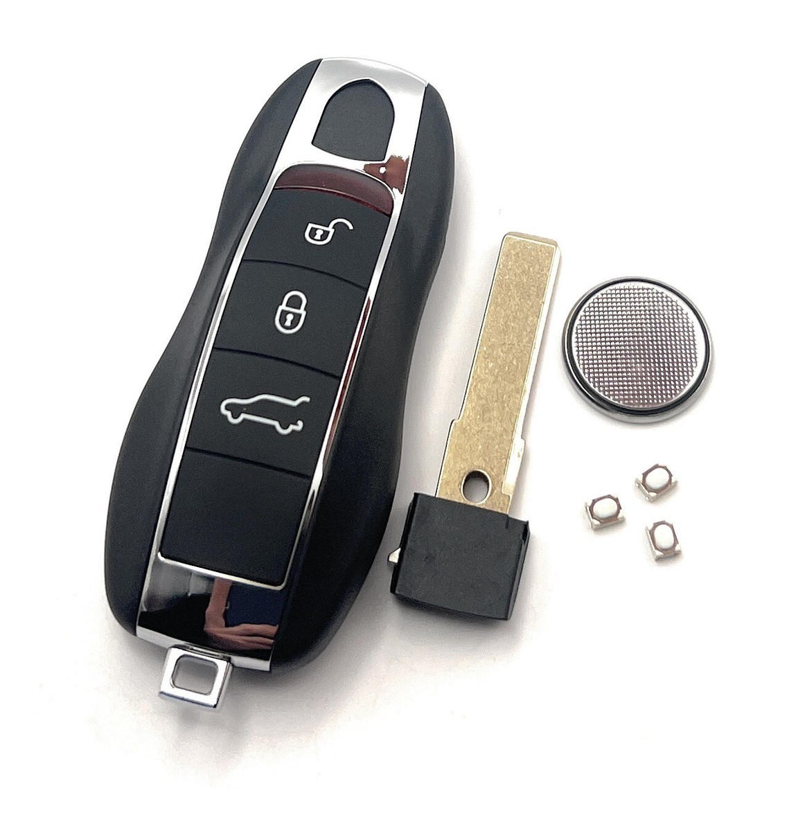 Genuine Porsche 971044931TO2 Chiave quadrata in tessuto per Porsche 992 Taycan Cayenne Panamera - 971044931TO2 | Design 911