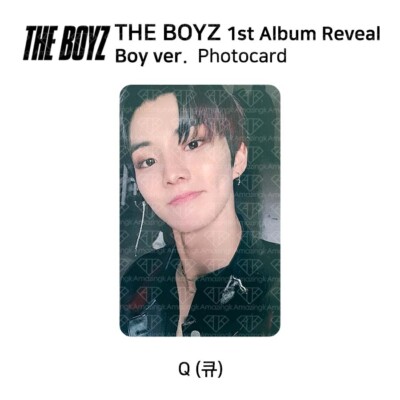THE BOYZ REVEAL トレカ THE BOYZ 1st album REVEAL Official Photocard BOY Version K-POP