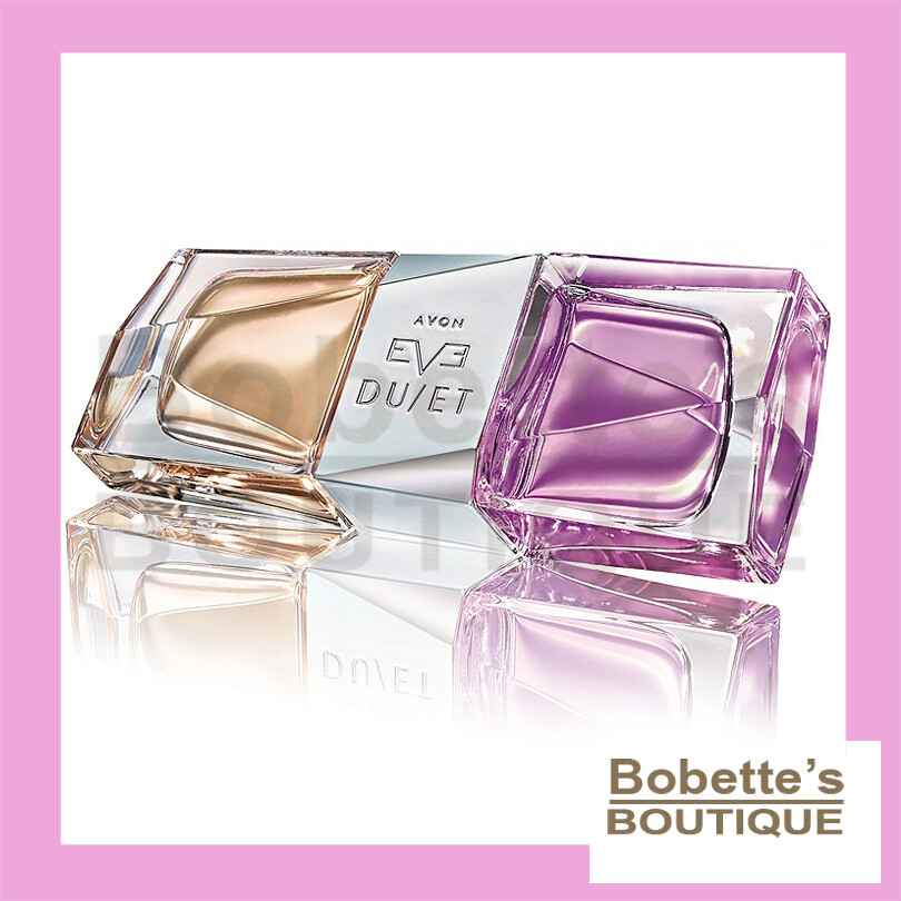 EVE DUET AVON parfum 2 en 1 pour femme idéal du bureau aux soirées chic