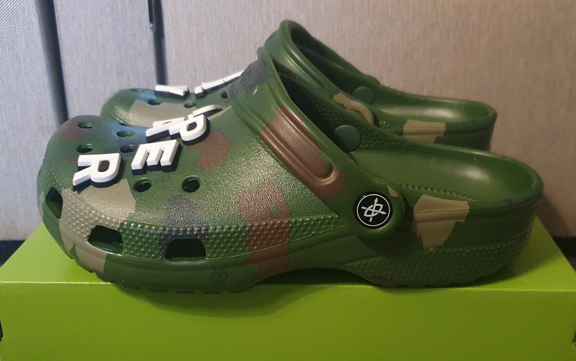 Crocs Classic Clog 'Daily Paper' Camo 207250-CMO IN BOX UK 4 US 5 EU 37 image 2