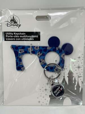 Disney Mickey Mouse Utility Schlüsselanhänger Riemenscheibe-Türzug/Schlüssellocher