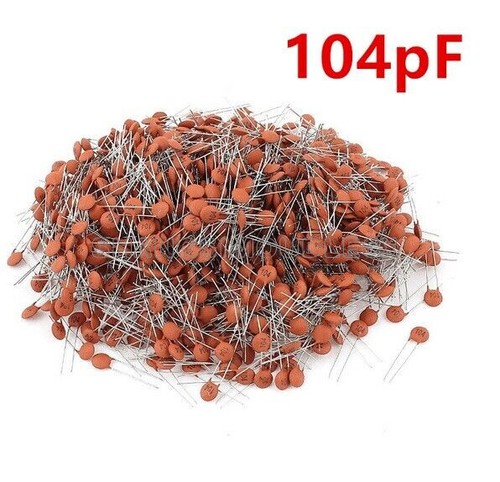 200PCS 50V 104pF 100nF 0.1uF Keramik scheiben kondensatoren NEW - Picture 2 of 4