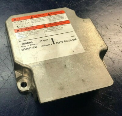 SUZUKI SWIFT 39S0001XS9P 2007 AIRBAGSENSOR STEUERGERÄT 5WK43539 SIEMENS 38910-62J10-000