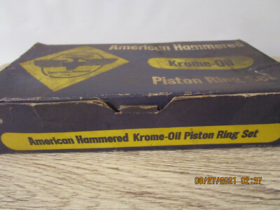 American Hammered  SS50U Piston Ring Set