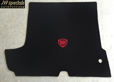 Auto Tappeto Tappetino per Bagagliaio Lancia Fulvia Coupé 1teilig Nero Rosso Con