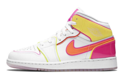 Air Jordan Air Jordan 1 Mid SE GS Edge Glow CV4611-100 Kids