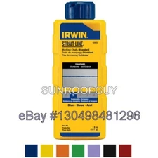 IRWIN Strait-Line Chalk Refill - Various Colors - NEW