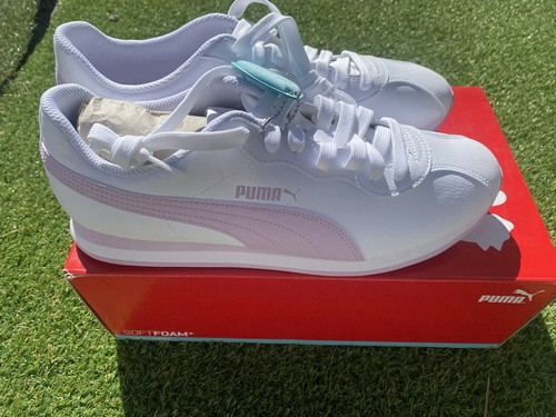 PUMA Turin 2 White/Lavender size 11.5. New in box - Picture 1 of 8