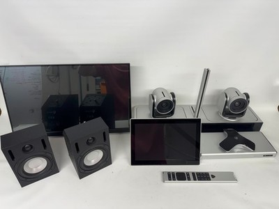 Polycom RealPresence Group 500 Complete Video Conferencing System Dual Camera